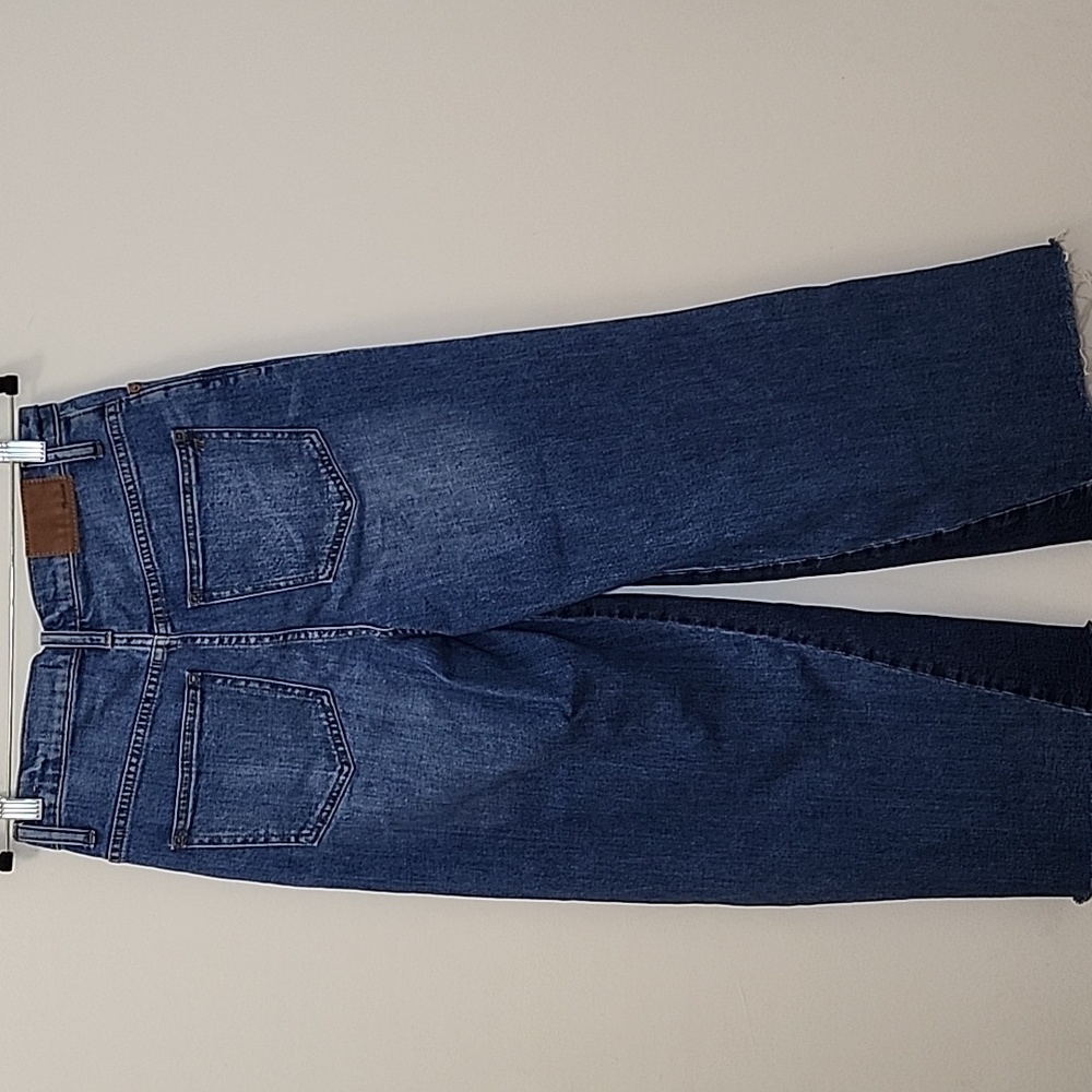 Madewell Jeans Wide-Leg Crop Gusset Edition Size 27 - Picture 12 of 16